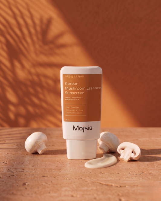 Korean Mushroom Essence Sunscreen SPF 50+ PA++++ - Hydrating Sun Protection with Light Feel | 50ml