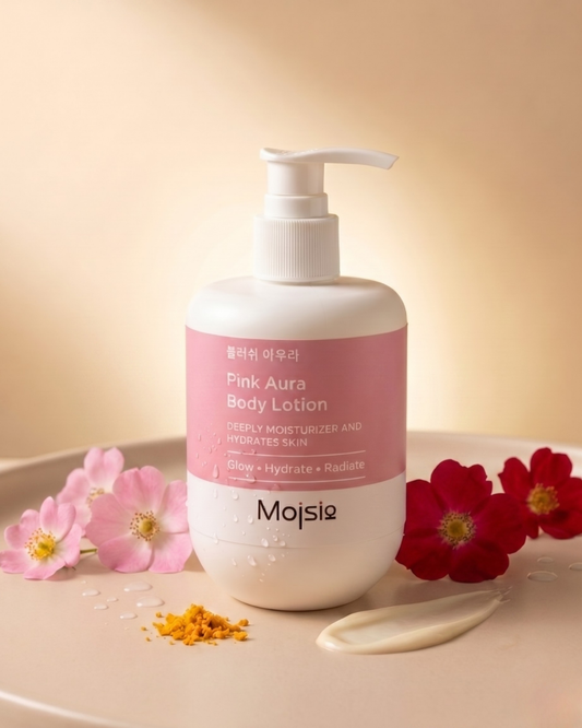 Pink Aura Body Lotion - Deep Moisturizer for Glowing, Radiant, Hydrated Skin | 300ml