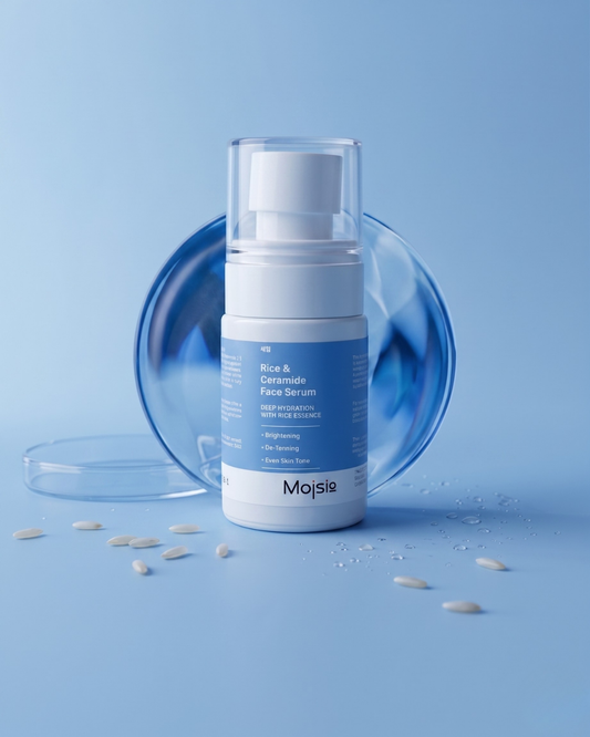 Rice & Ceramide Face Serum - Deep Hydration, Brightening & De-Tanning Serum | 50ml
