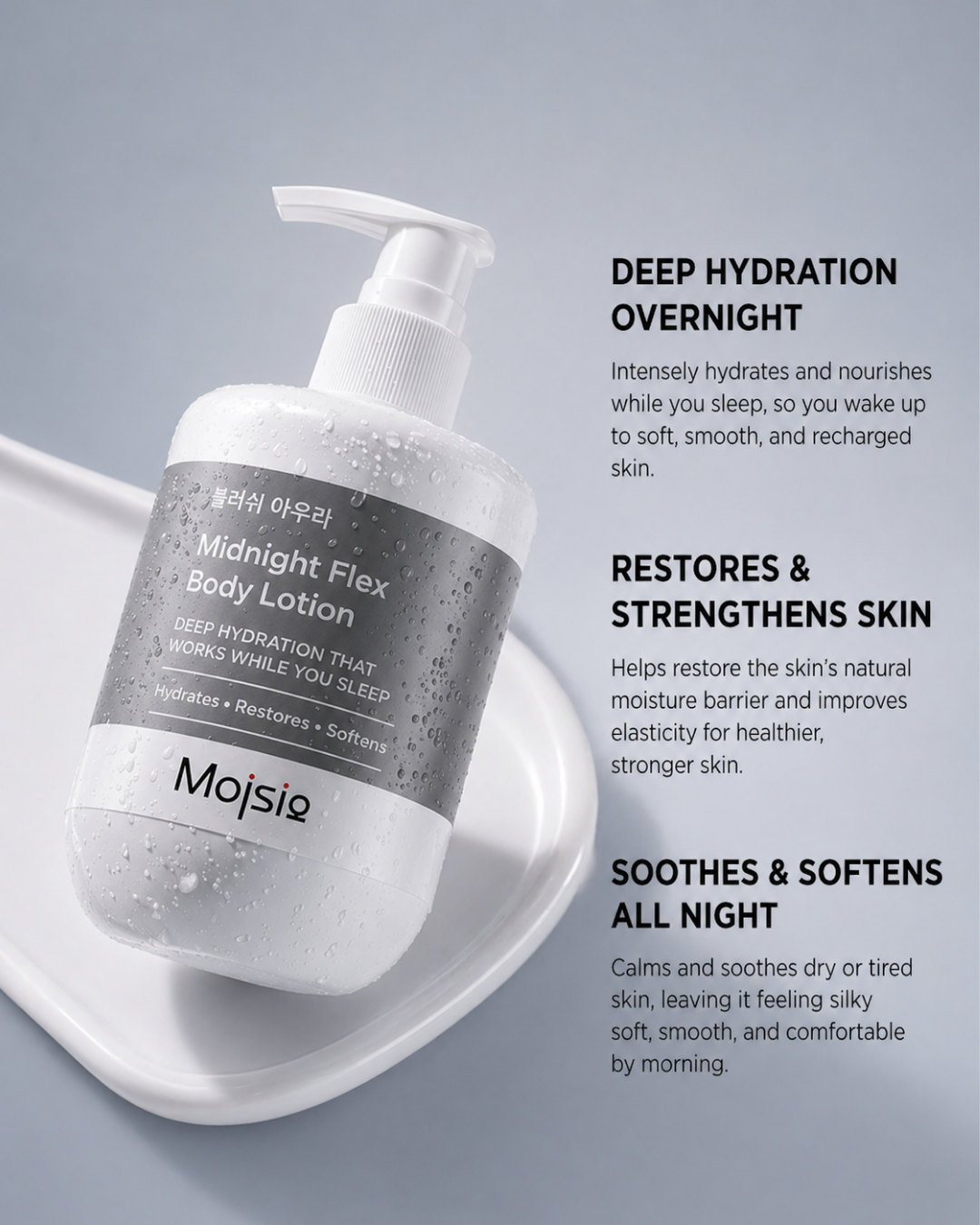Midnight Flex Body Lotion - Deep Hydration That Works While You Sleep | 300ml