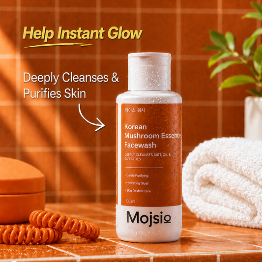 Korean Mushroom Essence Facewash - Deep Cleansing, Purifying & Hydrating Face Wash | 100ml