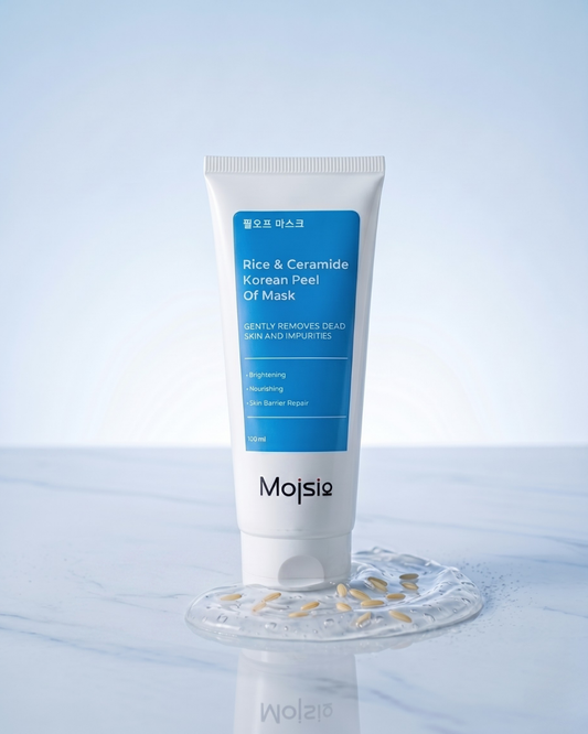 Rice & Ceramide Korean Peel Off Mask - Brightening, Exfoliating & Barrier Repair | 100ml