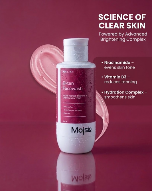 D-tan Facewash with Glutathione - Tan Removal & Brightening Face Wash - 100ML