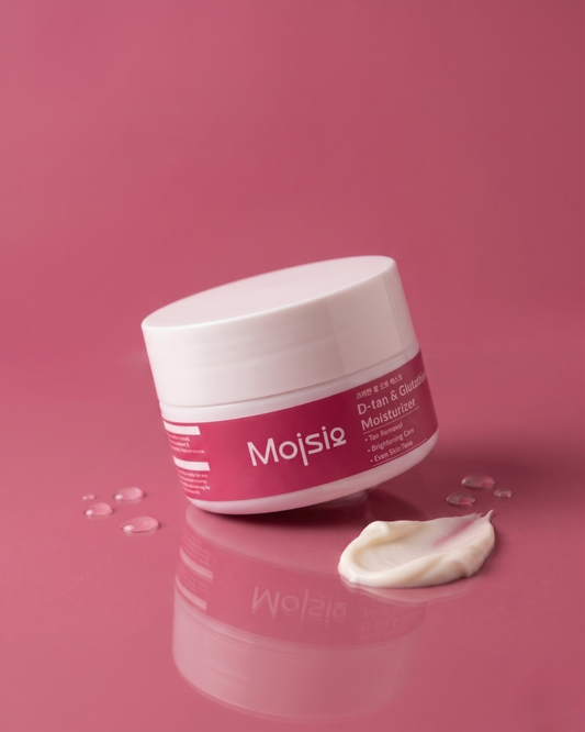 D-tan & Glutathione Moisturizer - Brightening Face Cream for Tan Removal & Even Skin Tone