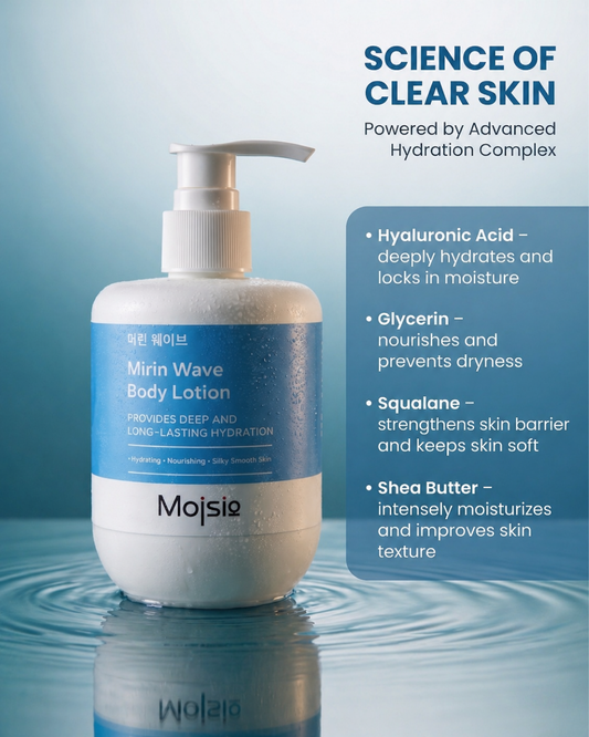 Mirin Wave Body Lotion - Deep & Long-Lasting Hydration for Silky Smooth Skin | 300ml