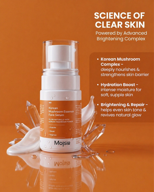 Korean Mushroom Essence Face Serum - Hydrating, Repairing & Brightening Serum | 50ml