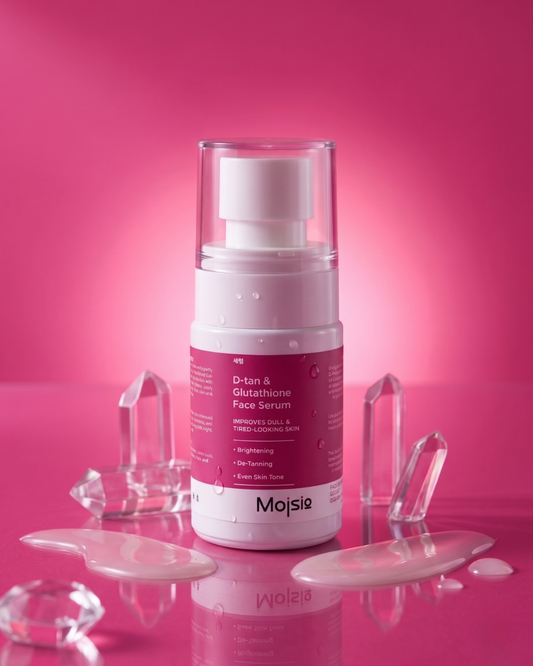D-tan & Glutathione Face Serum - Brightening Anti-Aging Serum for Dull & Tired Skin