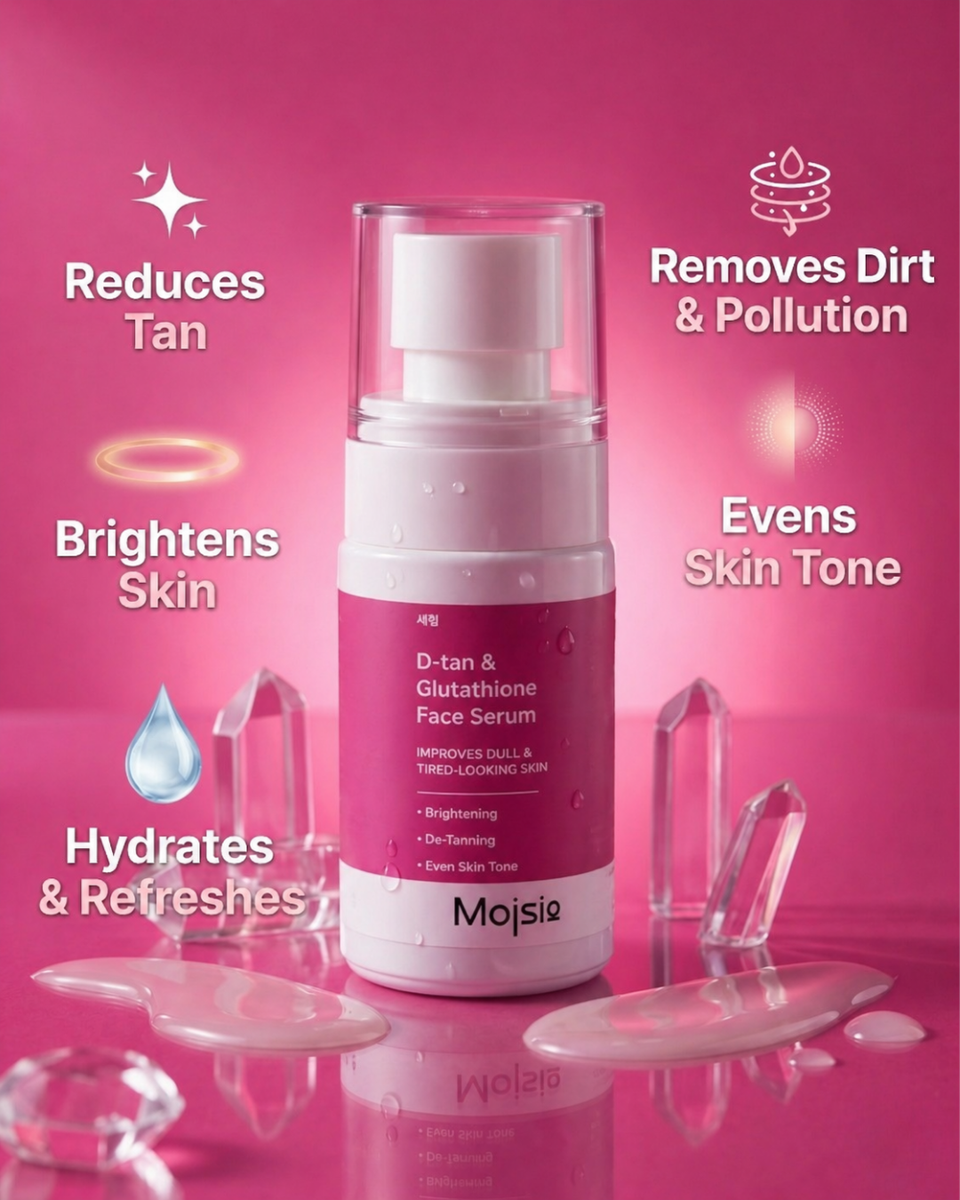 glutathione drink natural The Derma Co 2% Glutathione - 30 ml Face Serum and Tranexamic Acid For Skin main image 0