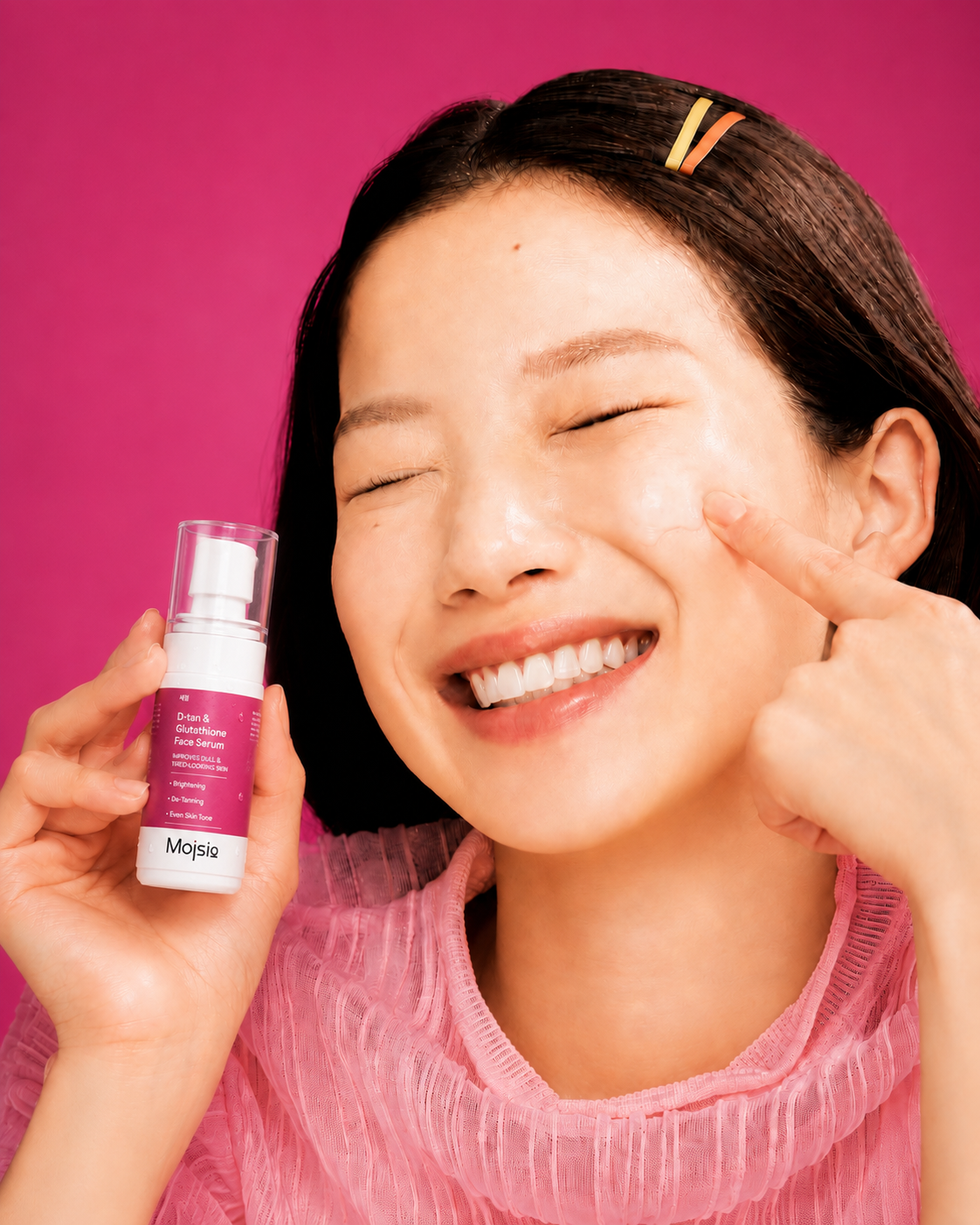 D-Tan & 8% Glutathione Face Serum - Brightening Anti-Aging Serum for Dull & Tired Skin