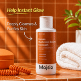 Moisio Korean Mushroom Essence Facewash bottle
