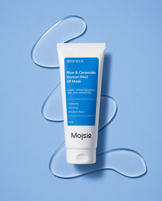10% Rice & Ceramide Korean Peel Off Mask - Brightening, Exfoliating & Barrier Repair | 100ml